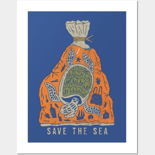 Save The Sea Posters and Art